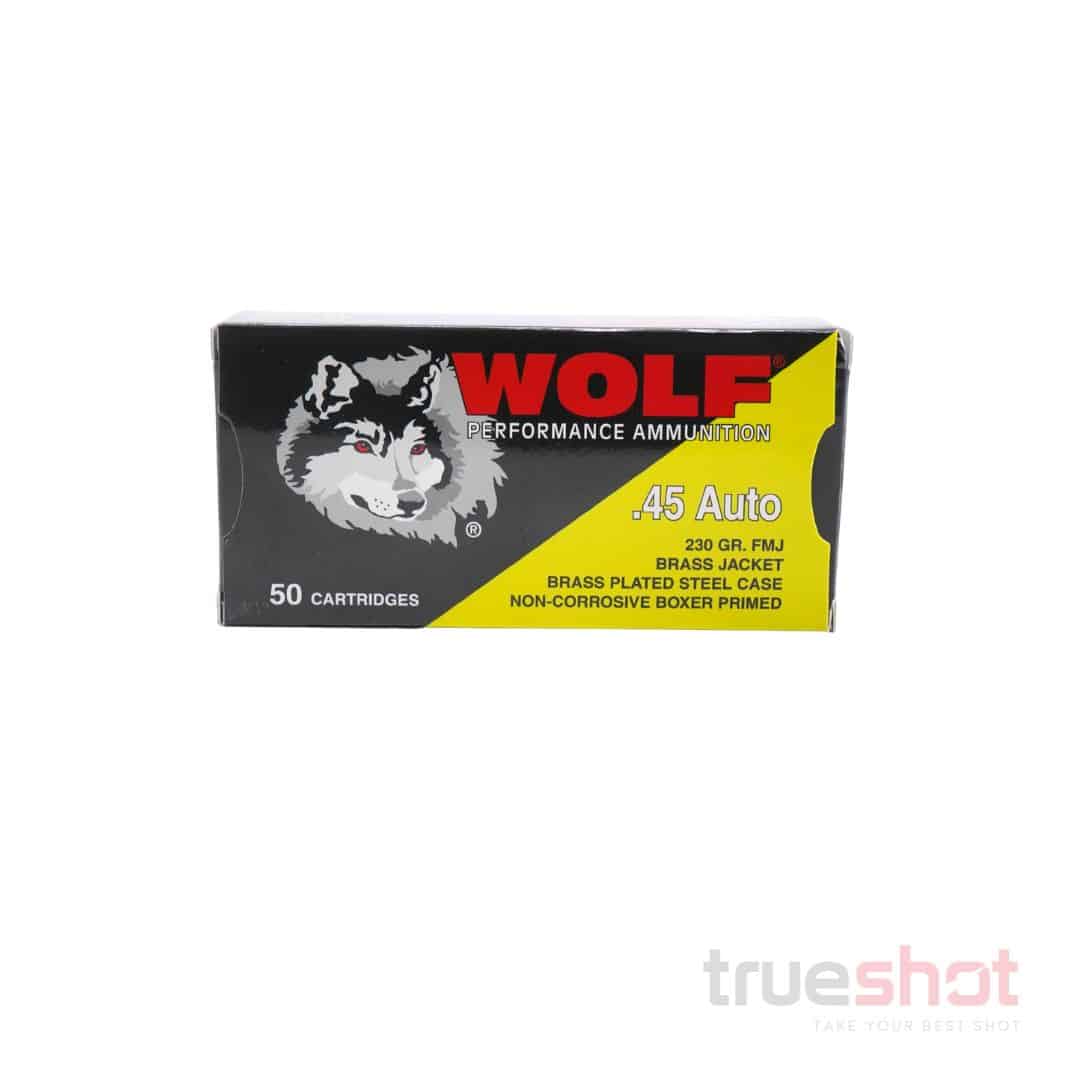 Wolf - 45 ACP - 230 Grain - FMJ