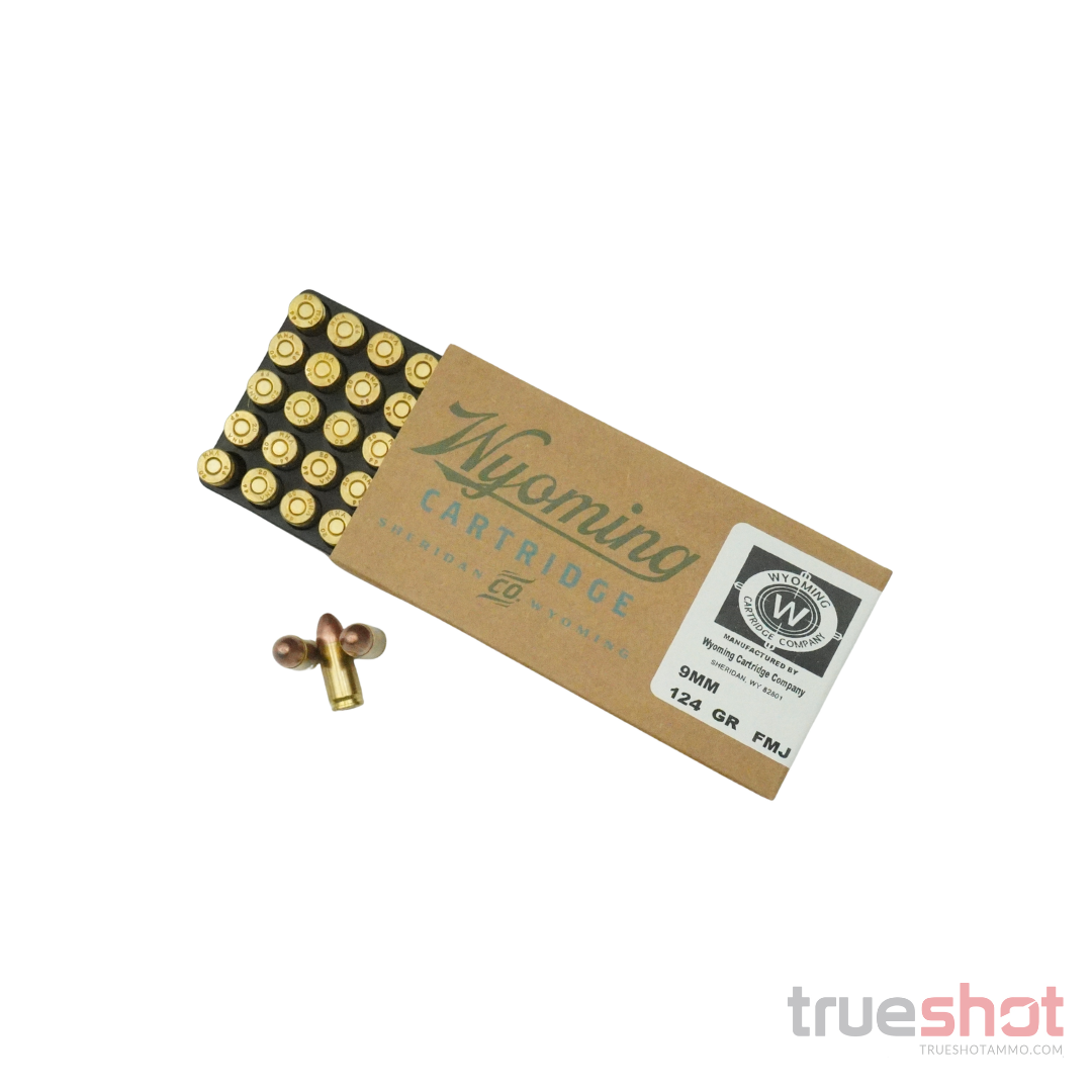 Wyoming Cartridge Co. - 9mm - 124 Grain - FMJ