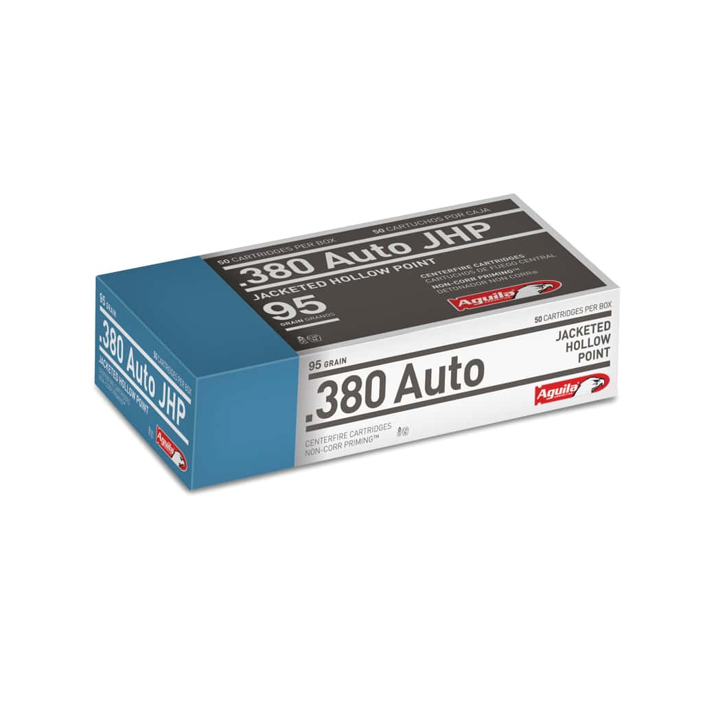 Aguila - 380 Auto - 90 Grain - JHP
