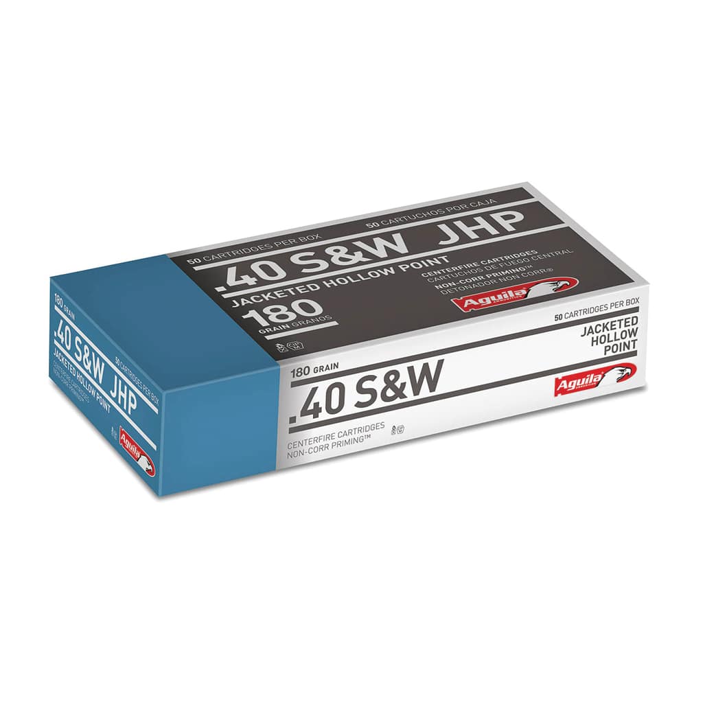Aguila - 40 S&W - 180 Grain - JHP