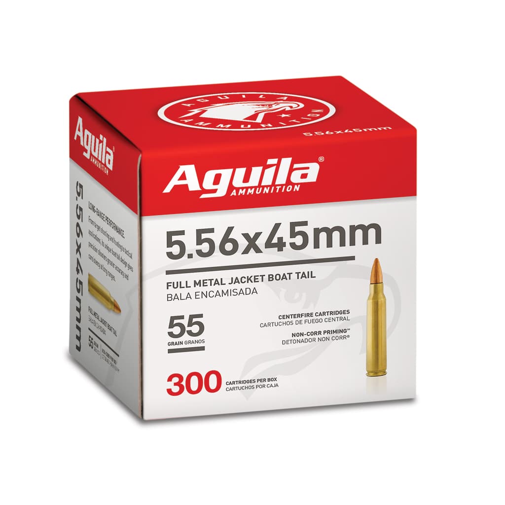 Aguila - 5.56x45mm - 55 Grain - FMJBT