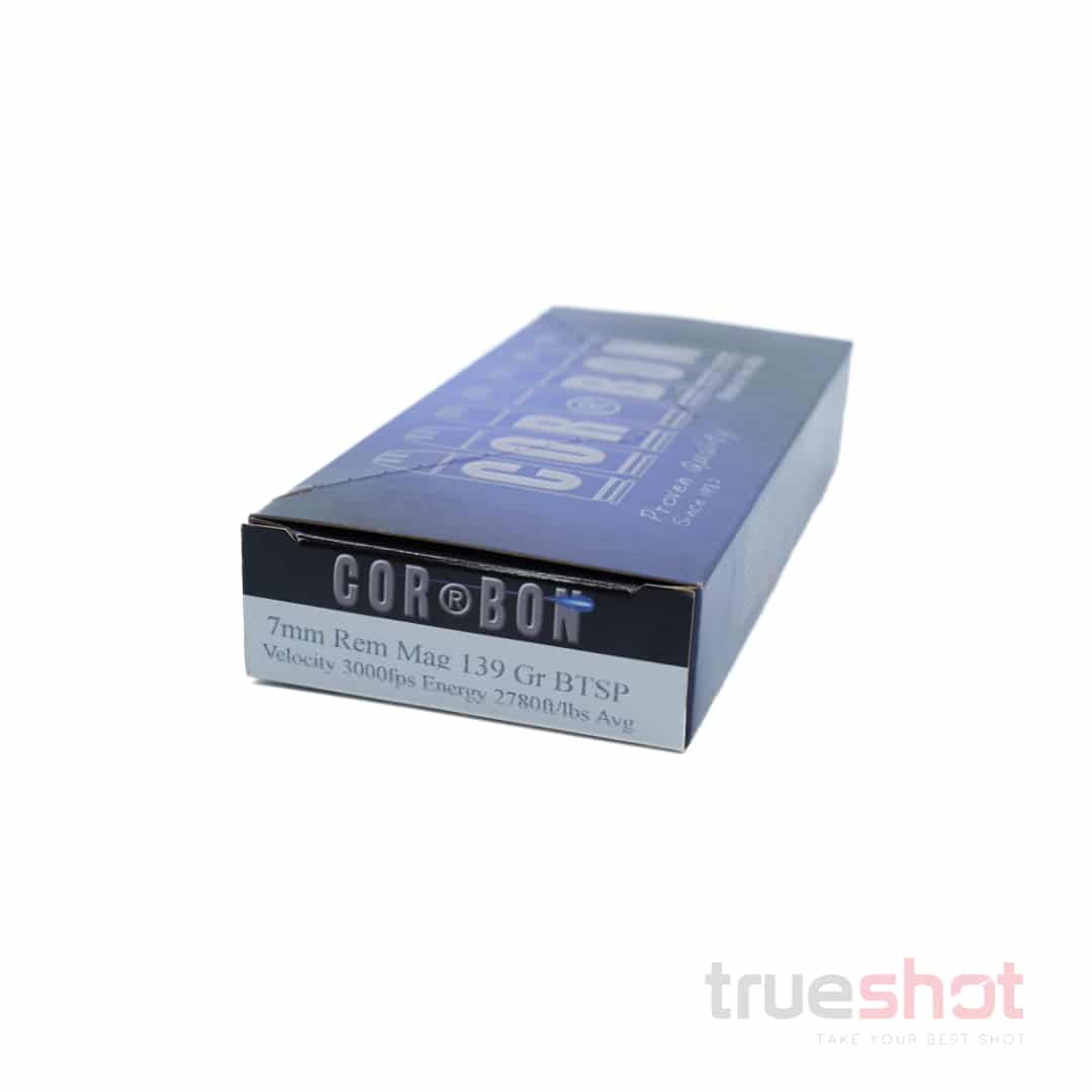 corbon - 7mm Rem Mag - 139 Grain - BTSP