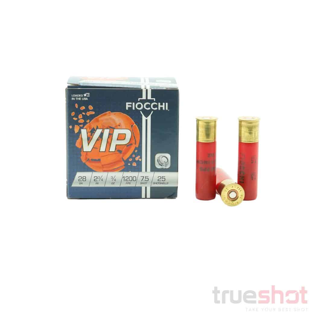 Fiocchi - Exacta Target VIP - 28 Gauge - #7.5 Shot - 2.75" - 3/4 oz. - 1200 FPS