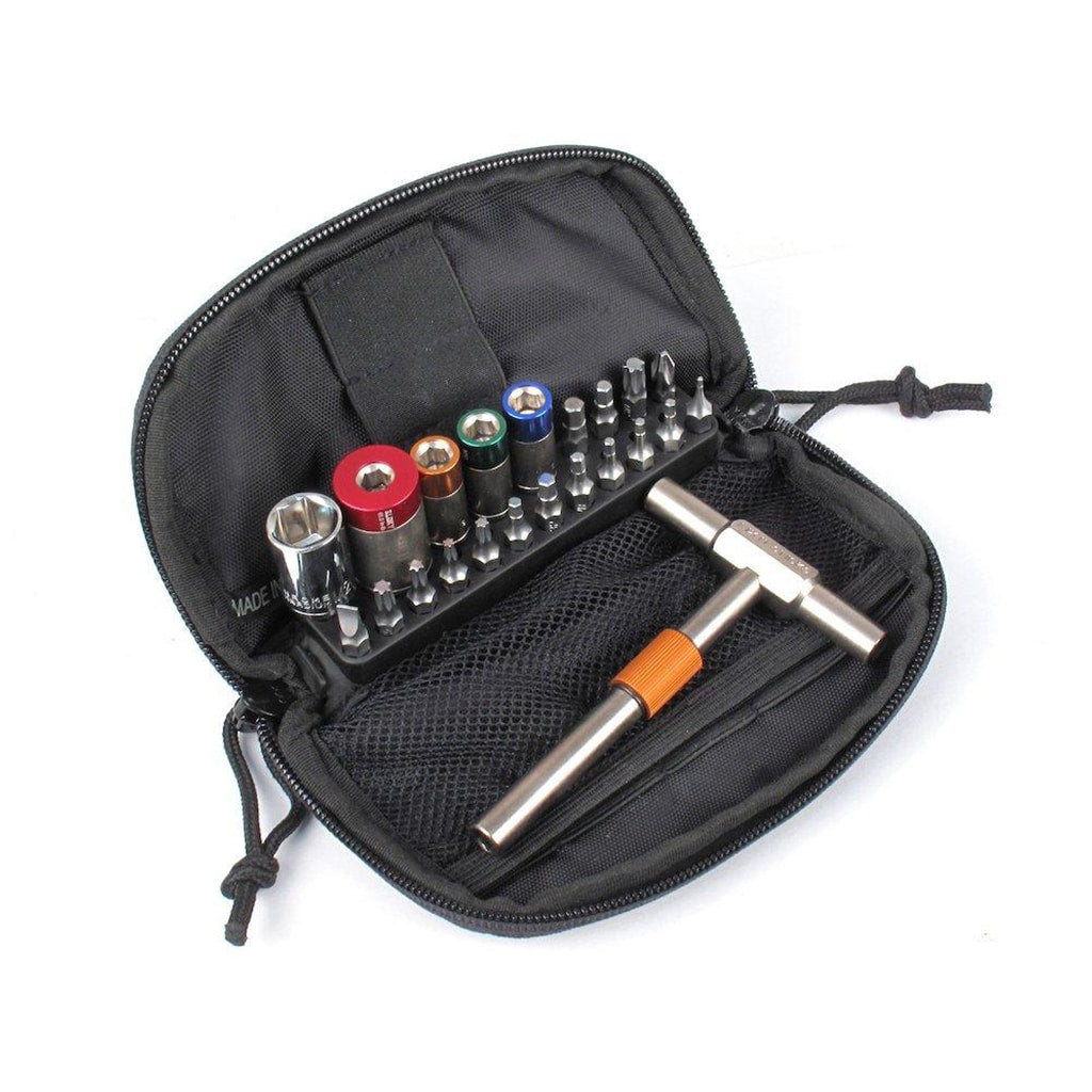 Fix It Sticks - 65, 45, 25 & 15 Inch lbs Kit with Deluxe Case, T-Handle, and Extended Bit