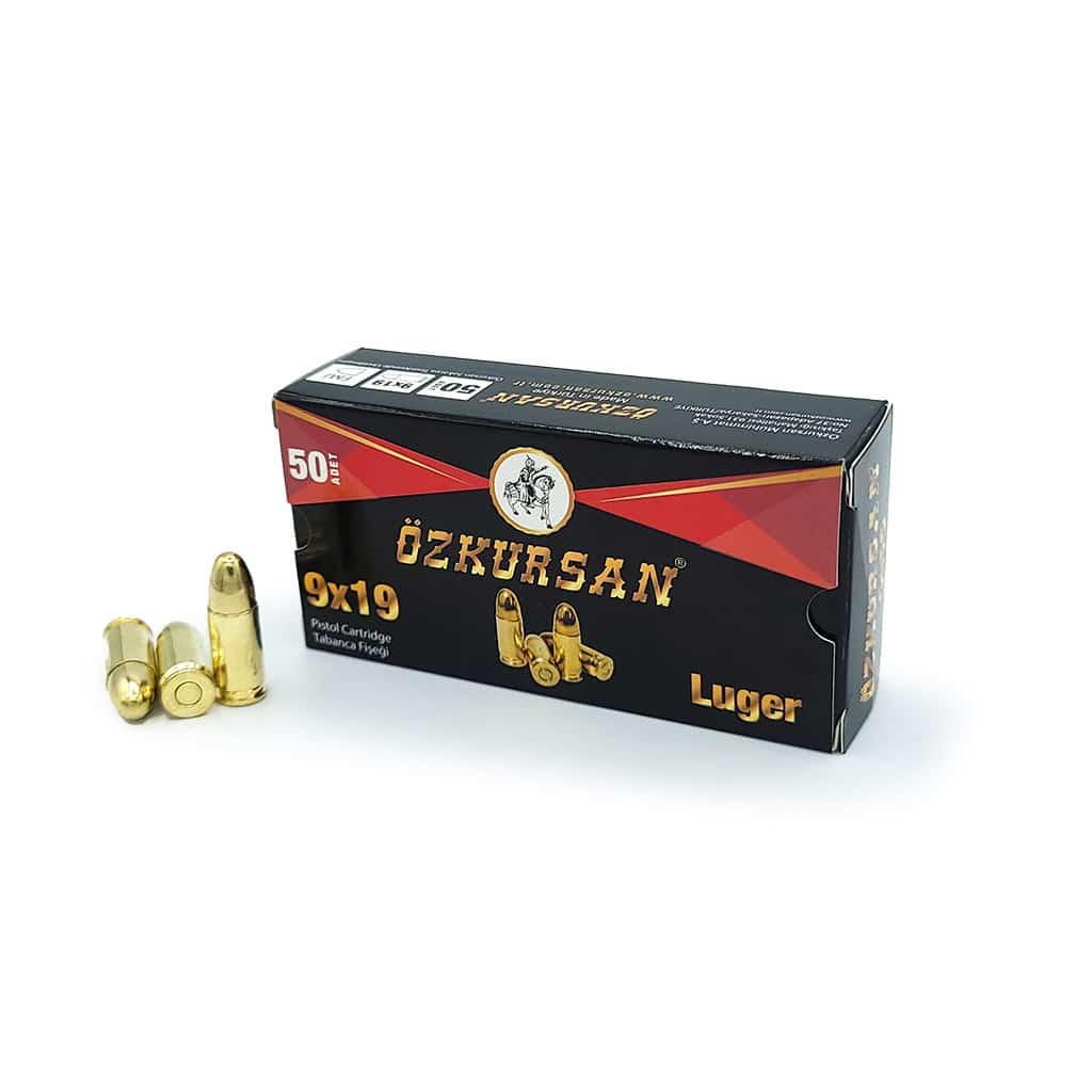 Ozkursan - 9mm - 124 Grain - FMJ