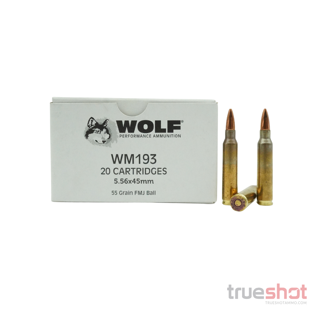 Wolf Ammunition - 5.56x45mm - 55 Grain - FMJ
