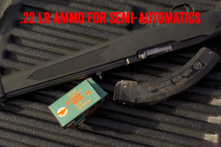 .22 LR Ammo for Semi-Automatics