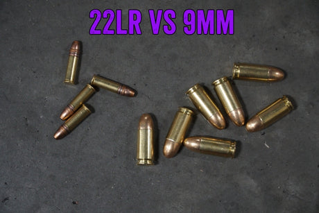22 Long Rifle vs 9mm Comparison