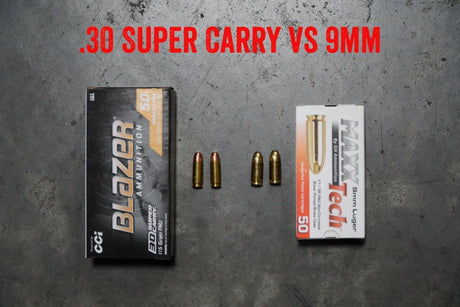 .30 Super Carry vs 9mm: A Comparison