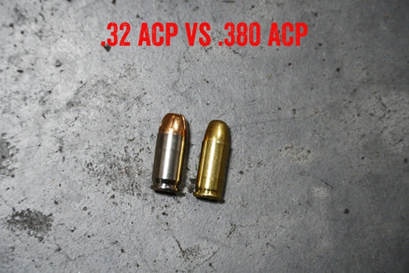 32 ACP vs 380 Auto Ammo