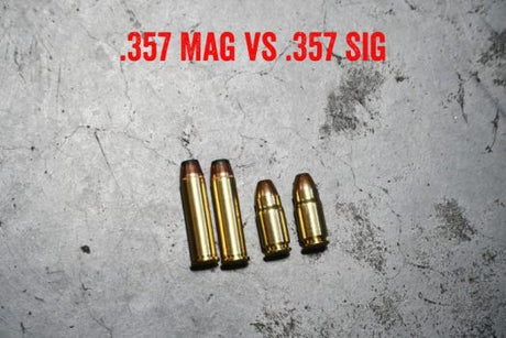 .357 Magnum vs .357 Sig: A Comparison