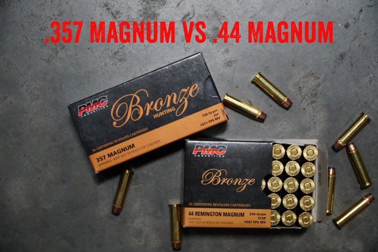 .357 Magnum vs .44 Magnum: A Comparison
