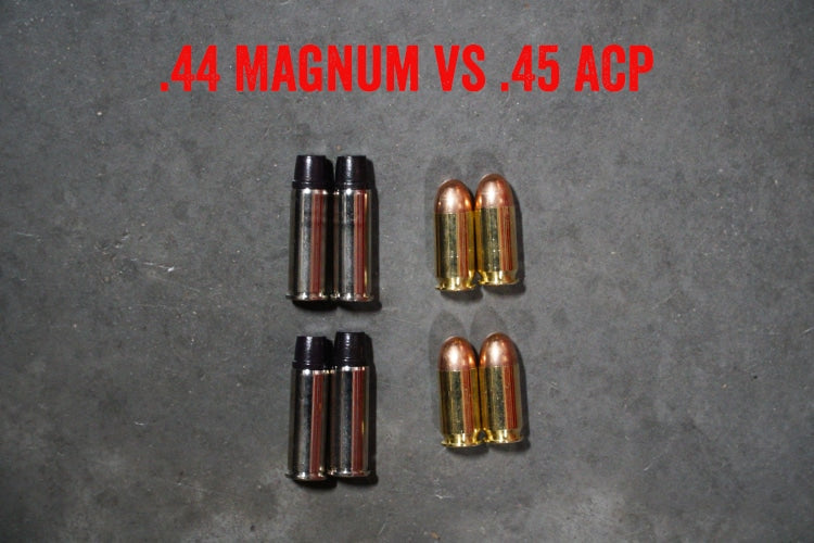 .44 Magnum vs .45 ACP: A Comparison