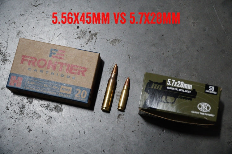 5.56x45mm vs 5.7x28mm Comparison