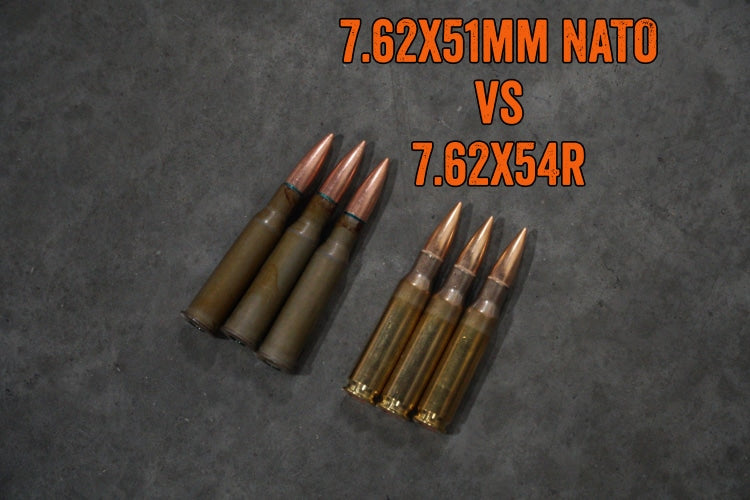7.62x51mm NATO vs 7.62x54r