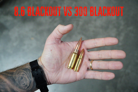 8.6 Blackout vs .300 Blackout: Heavy Hitters  in the Subsonic Arena