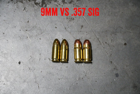 9mm vs .357 SIG: A Comparison