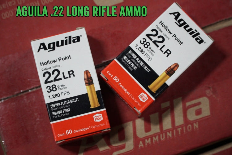 Aguila's Many .22 Long Rifle Offerings