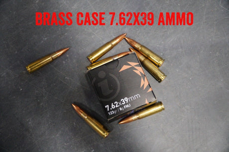 Brass Case 7.62x39 Ammo