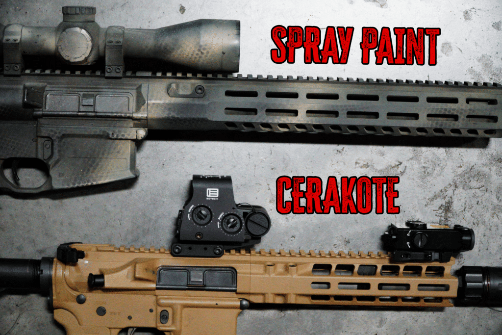 Should I Cerakote or Spray paint my Gun?