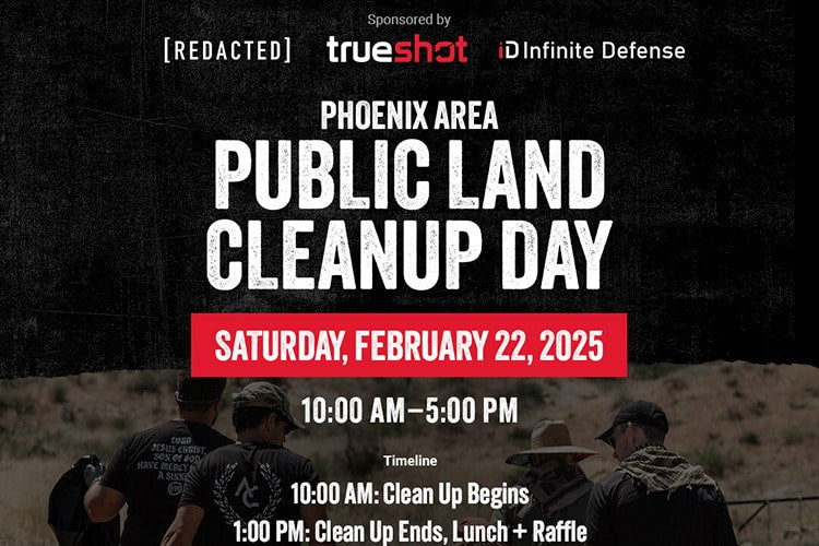 Phoenix Area Public Land Clean Up Day Feb 22, 2025