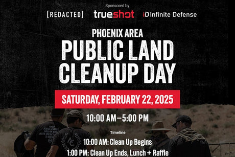 Phoenix Area Public Land Clean Up Day Feb 22, 2025
