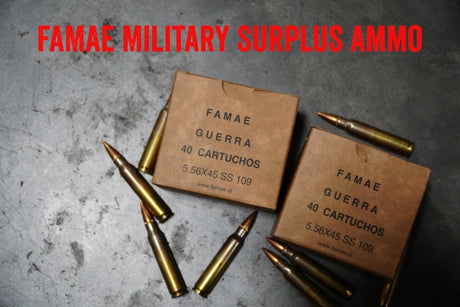 FAMAE Military Surplus Ammo