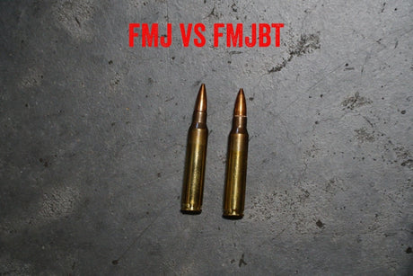 Full Metal Jacket (FMJ) vs Full Metal Jacket Boat Tail (FMJBT)