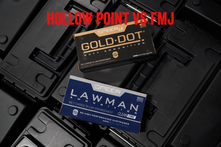 Hollow Point vs. FMJ: A Deep Dive into Bullet Types