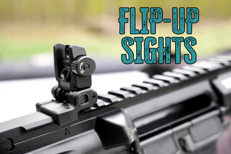What Are Flip-Up Sights and Why Your Rifle Needs Them
