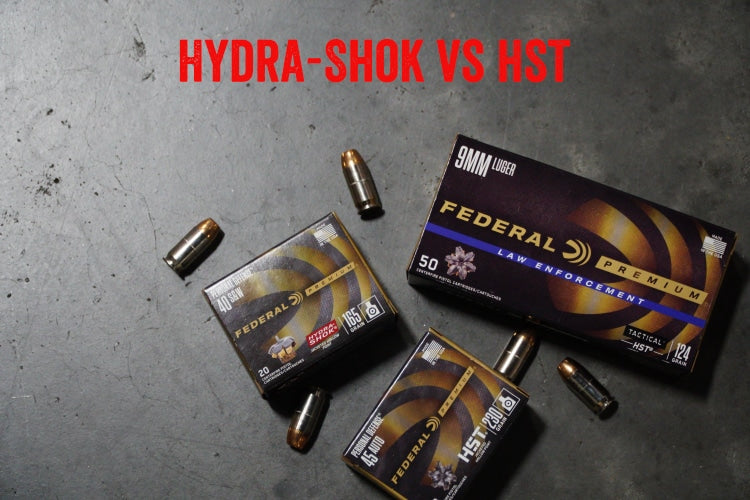 Federal Hydra-Shok vs HST - What's the Difference?