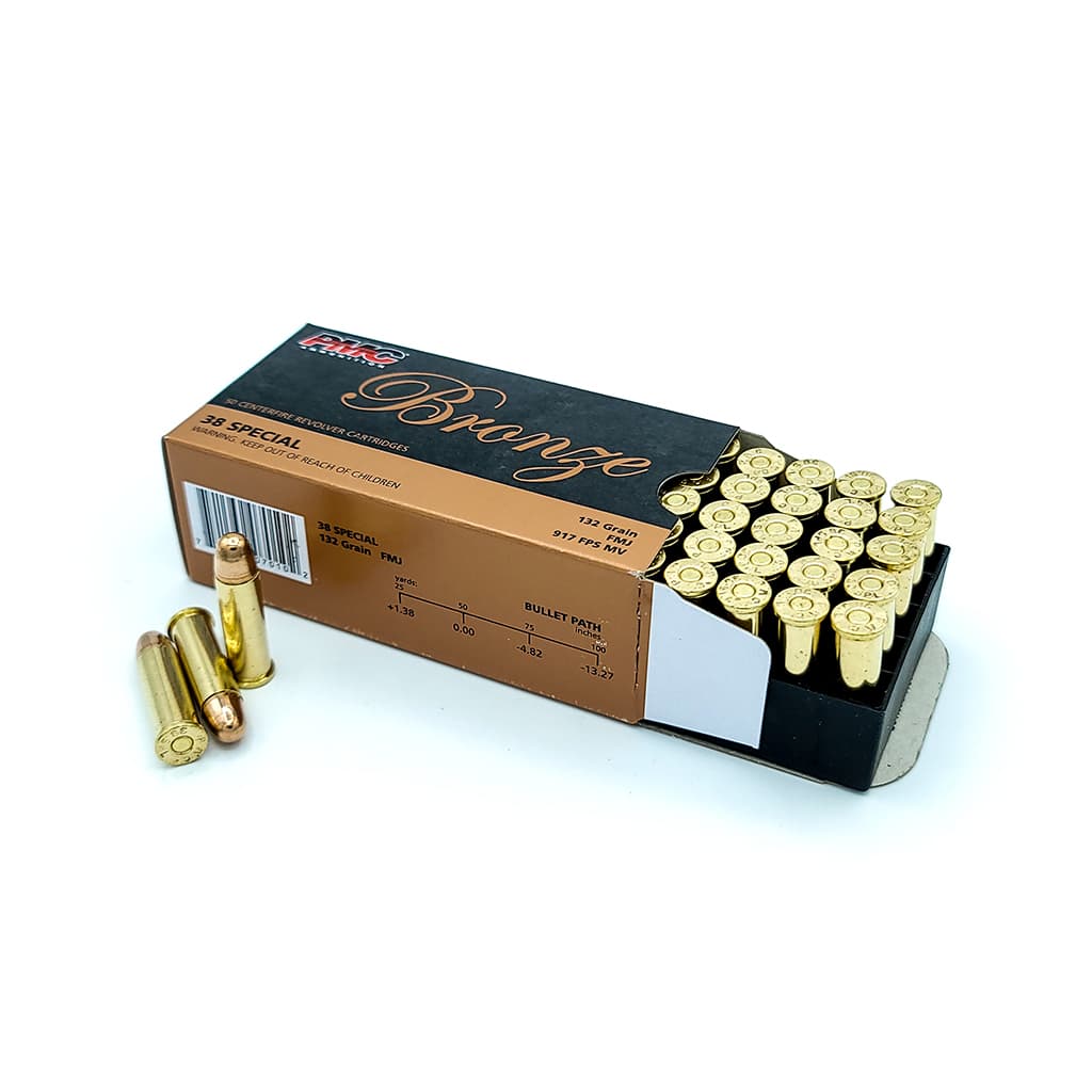 PMC Bronze 38 Special 132 Grain FMJ Review