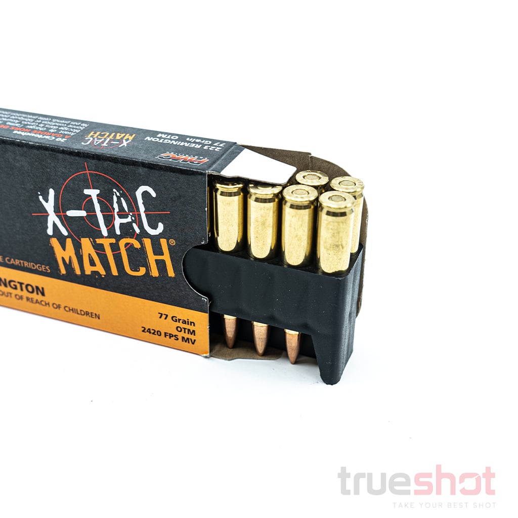 PMC - X-TAC Match 223 Rem 77 Grain OTM by Sierra Bullets | True