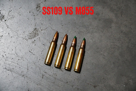 Understanding the Differences: SS109 vs. M855 5.56 Ammo
