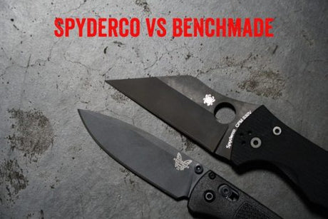Spyderco vs Benchmade: A Comparison