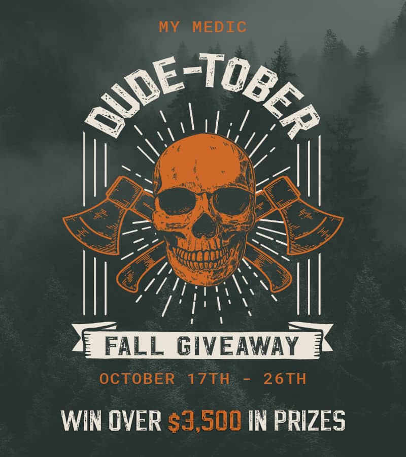 MyMedic Dude-Tober Giveaway
