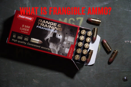 What is Frangible Ammo?