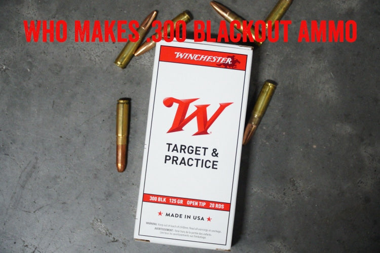 Who Makes .300 Blackout Ammo?