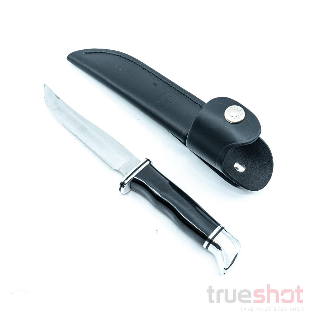 Buck - Pathfinder - Black - 420 Stainless - Satin - 5.00"