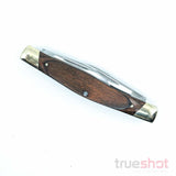 Buck - 371 Stockman Knife - Woodgrain - 420J2 - Satin - 3 Blades - 2"