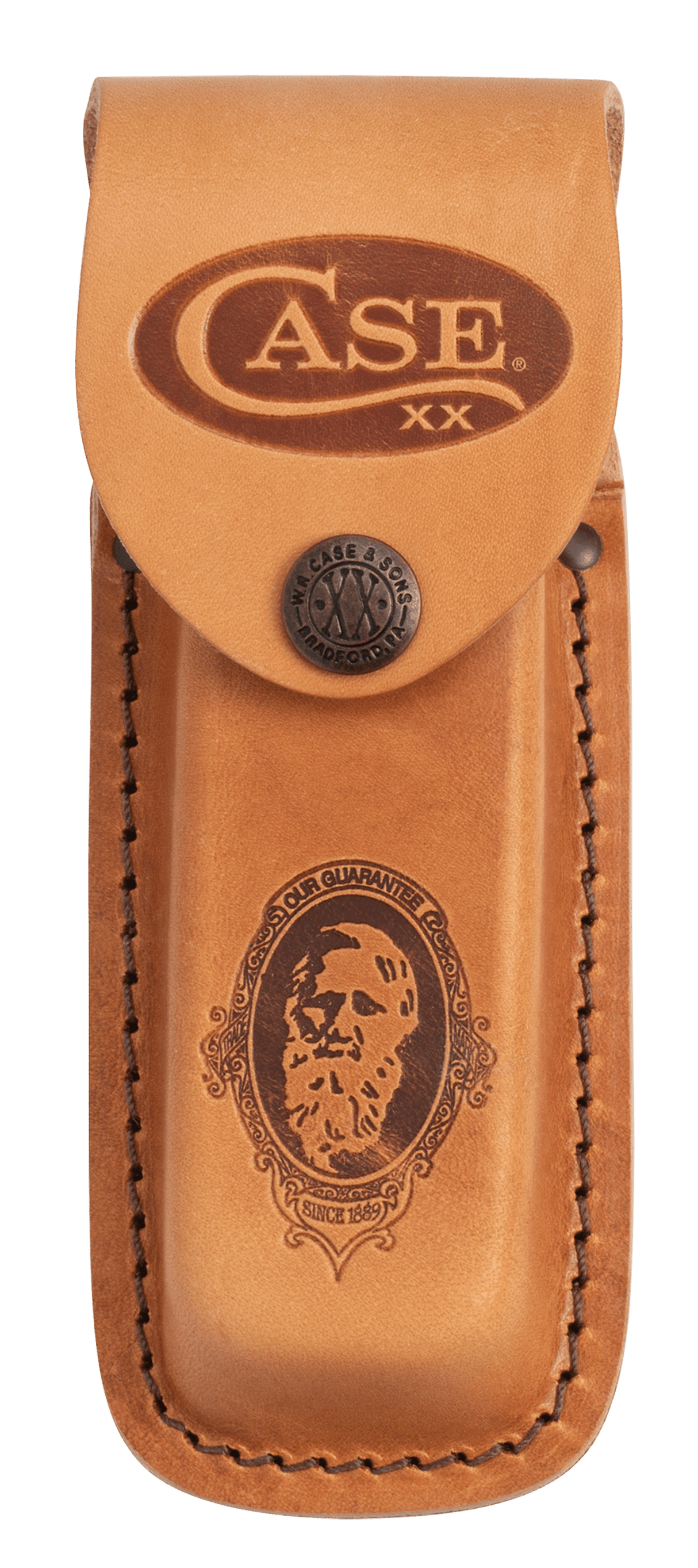 Case - Sheath - Leather - Large - Light - Brown - Job Case