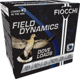 Fiocchi - Dove & Quail - 20 Gauge - #7.5 Shot - 2 3/4" - 7/8 oz. - 1210 FPS