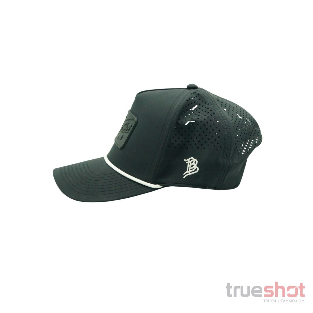 True Shot x Branded Bills - Blackout - Black