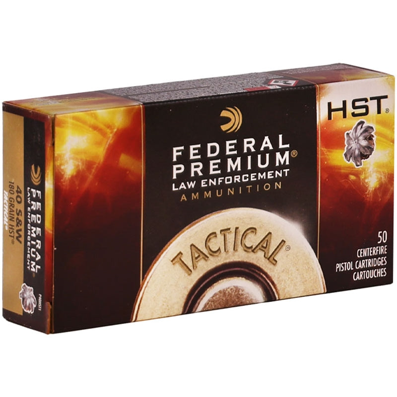 Federal - LE - HST - 40 S&W - 180 Grain - JHP