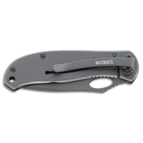 CRKT - Pazoda 2 - Gray - Stainless Steel - Stainless Steel - 2.125"