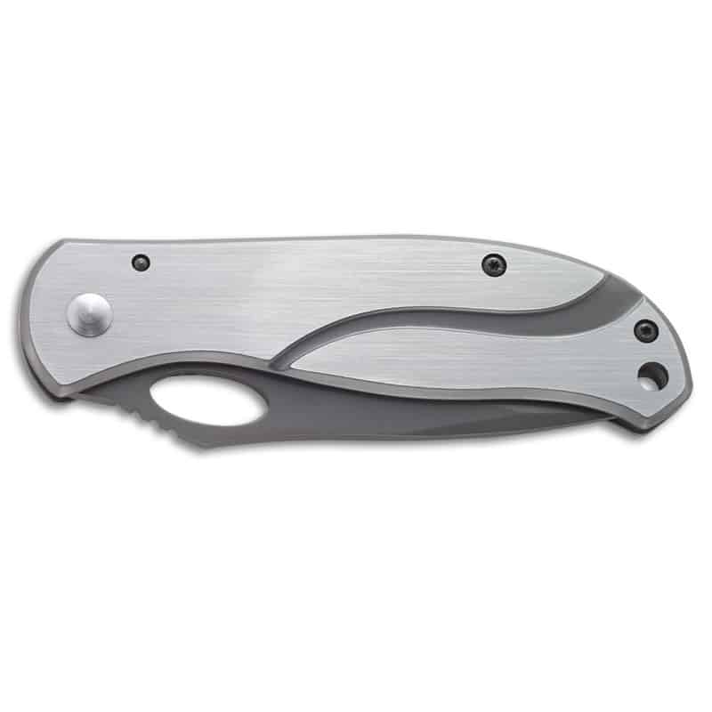 CRKT - Pazoda 2 - Gray - Stainless Steel - Stainless Steel - 2.125"