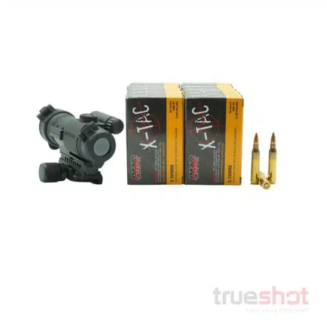 BUNDLE DEAL: Aimpoint Patrol Rifle Optics (Pro) Red Dot Rifle Sight and 200 Rounds of Ammo