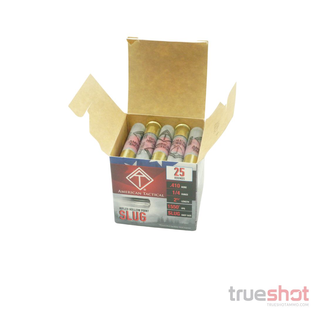 ATI - 410 Gauge - Rifled Slug - 2-1/2" - 1/4 oz. - 1550 FPS