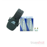 BUNDLE DEAL: Black Axil Trackr Passive Ear Muffs and 500 Rounds of Ammo