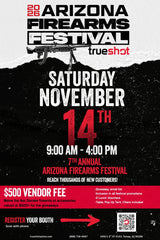 2026 Arizona Firearms Festival Vendor Fee